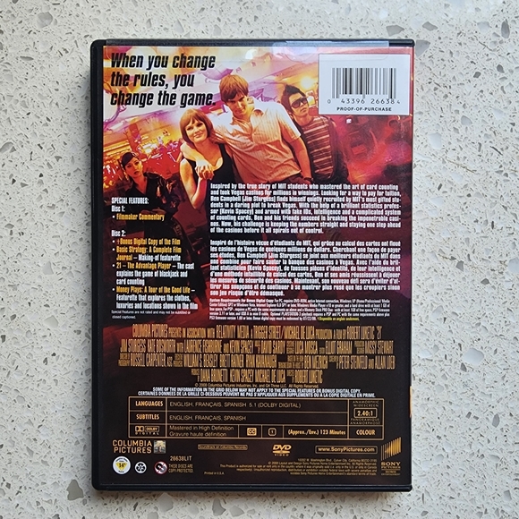 21 DVD 2-disc Deluxe Edition - Picture 2 of 5